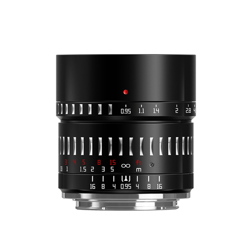 TTArtisan 50mm f/0.95 APS-C Lens for E/X/Z/R/M43/L-Mount Large Aperture Lens