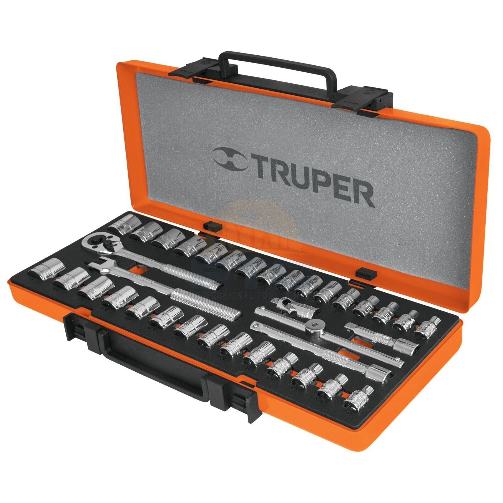 Truper JD-3/8X36MP Set of 36 square tools 3/8 Truper JD-3/8X36MP Set of 36 square tools 3/8