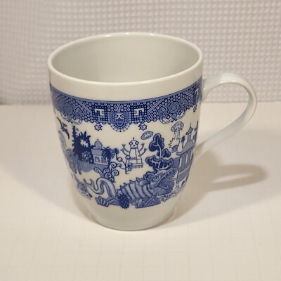 Calamityware Things Could Be Worse Blue Willow Parody Mug Chinoiserie Mug 12 Oz