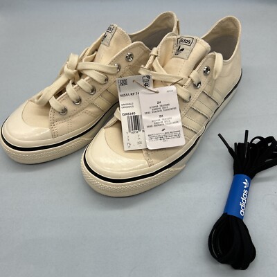 Adidas Originals NIZZA RF 74 Shoes Sneakers Mens Sz 7.5 Cream White GX8340 New