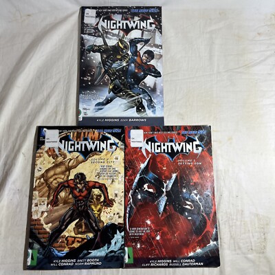 Nightwing New 52 TPB Vol 2 4 5Trade Paperback Graphic Novel Lot Set DC comics