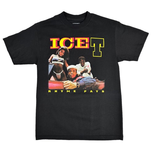 Ice-T Rhyme Pays Rap Tee Reprint 2008 Size M Hip Hop | eBay