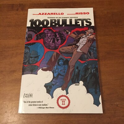 100 Bullets Book 2 by Brian Azzarello 2015 Vertigo Comics 1st Print TPB Good/VG