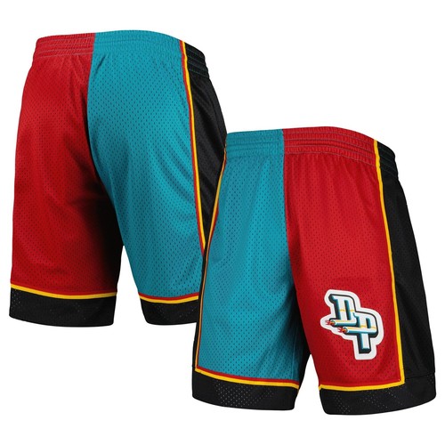 

MITCHELL - NESS ШОРТЫ НБА РАЗДЕЛЕННЫЕ SWINGMAN DETROIT PISTONS 1998, Red/teal