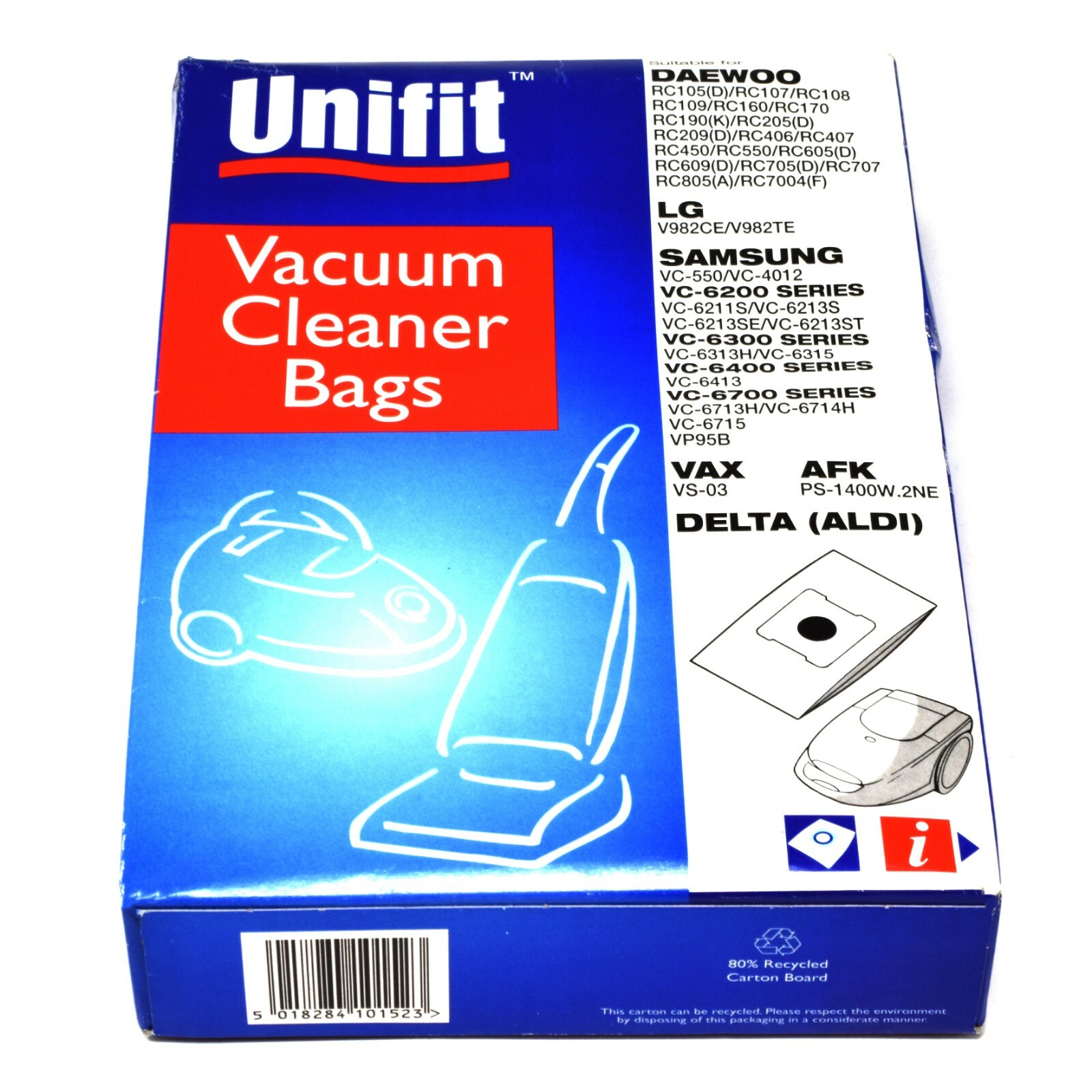 1 x VACUUM CLEANER PAPER DUST BAG FOR Daewoo Samsung Vacuum Cleaner Paper