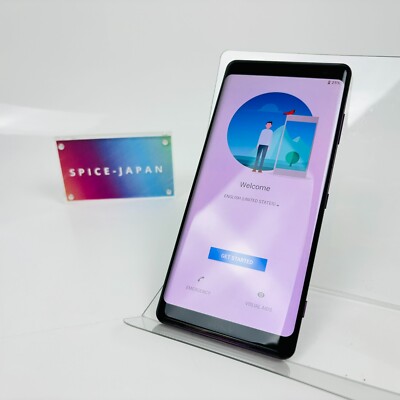 SONY Xperia XZ3 Bordeaux Red Premium SOV39 SIM Free Unlocked EL display Used