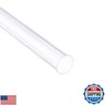 uxcell Clear Rigid PVC Pipe 19/32