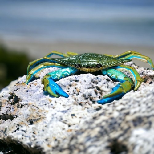 Blue Crab Incredible Creatures Figure Safari Toy Realistic