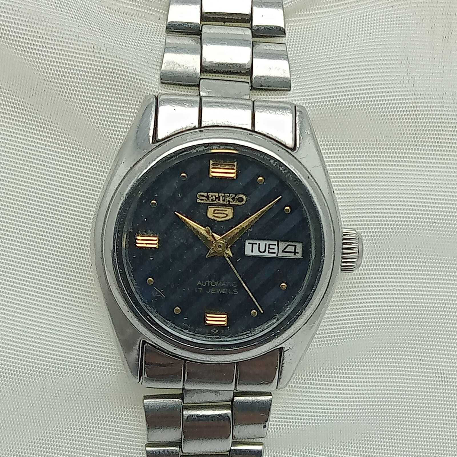 Seiko 5 Automatic 2906-0850 Day/Date Vintage Women's Watch