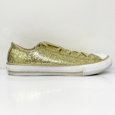 

Converse Girls Chuck Taylor All Star 364687C Золото Повседневная обувь Кроссовки Размер 3, Золотой, Chuck Taylor All Star