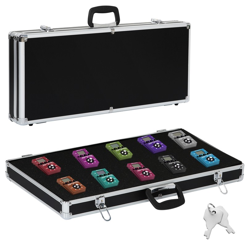 70*30cm Aluminum Pedalboards Pedal Board Cases Guitar Effects Pedals Flight Case