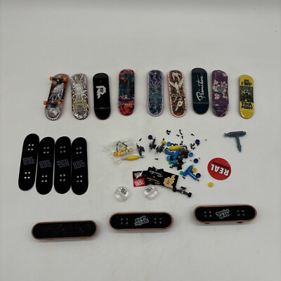 Tech Deck, Grip And Tricks & Misc. Board And Parts Lot! 