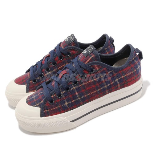 adidas Originals Nizza RF Platform Red Navy Women Casual Platform H02710