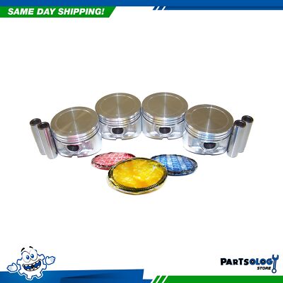 DNJ PRK149 Piston and Ring Kit For 95-02 Chrysler Dodge 2.0L L4 SOHC 16V
