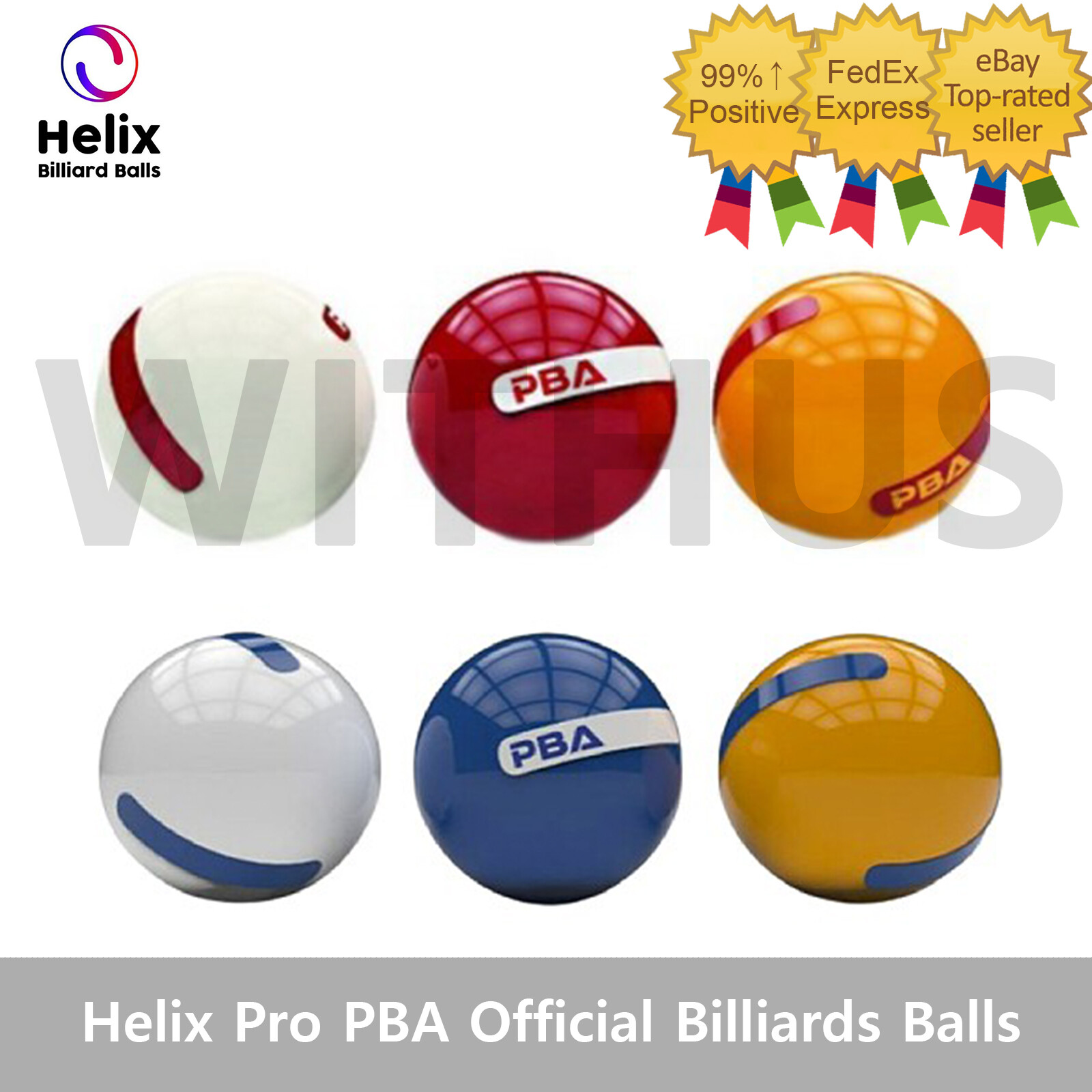 Helix Korea Pro PBA Exclusive Official Billiards Balls Helix Korea Pro PBA Exclusive Official Billiards Balls