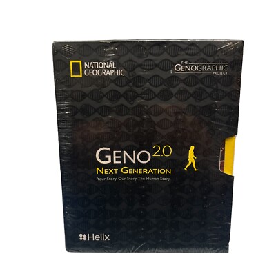 National Geographic Geno 2.0 Next Generation, Helix DNA Kit EXP: 07/21/2019