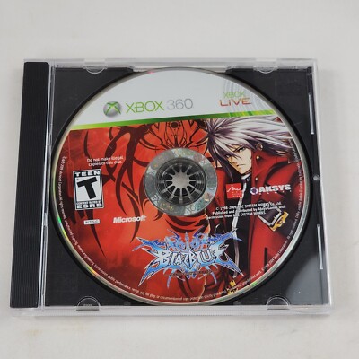 BlazBlue: Calamity Trigger (Microsoft Xbox 360, 2009) Disc Only Tested Game