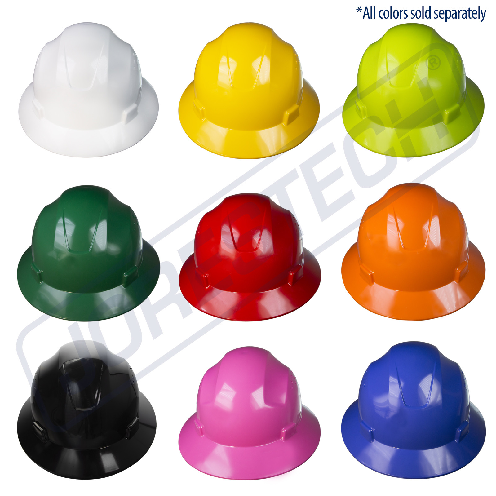 pink construction hard hats