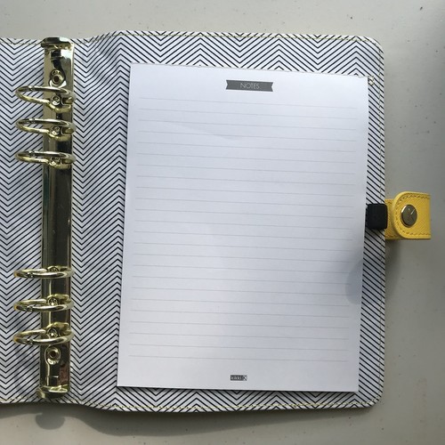 Kikki K Large A5 Planner Yellow Retired Rare