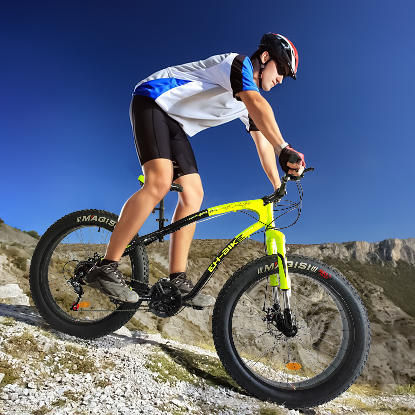 Fat Tire Mountain Bike Snow Bike Beach Bike for Teens Bike 1