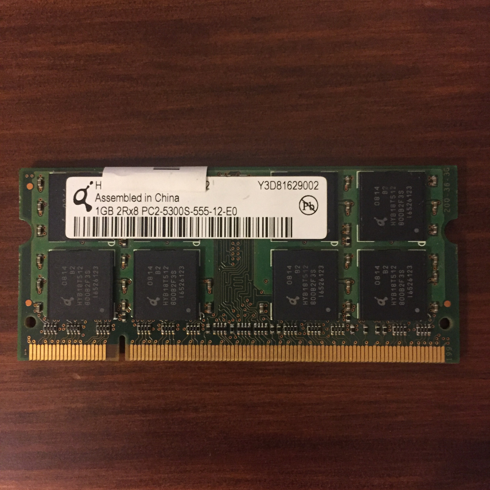 HP 444907-051 512MB RAMメモリ2個セット HP Laptop 1GB RAM - HP Spare 452062-001 1GB PC2-5300S-555