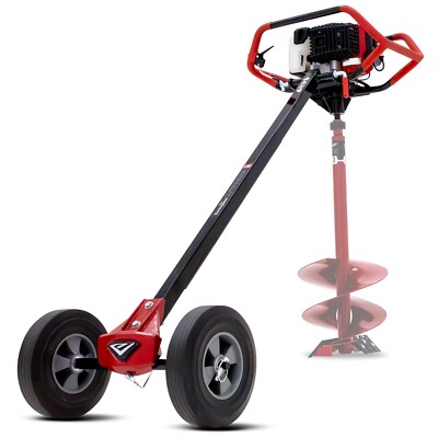 Earthquake Dually Earth Auger Torque Reduction System, Powerhead and Outrigger 