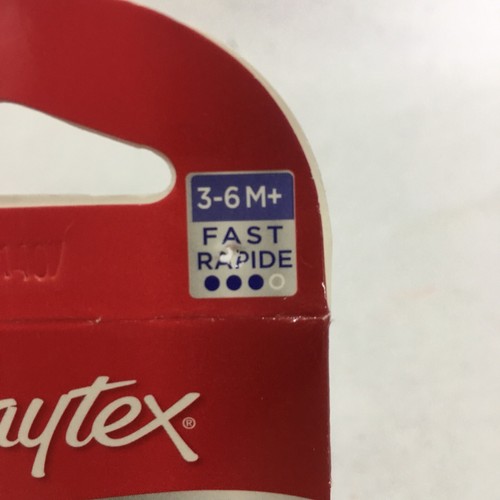 Playtex Breastlike Shape 2 Boxes 4 Silicone Nipples Rapid Flow BPA Free 3-6M NEW