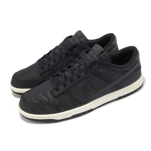 

Nike Dunk Low Retro PRM Черная парусиновая мужская повседневная обувь для образа жизни DV7211-001, Черный, Dunk Low Retro Prm