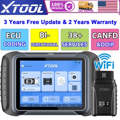XTOOL D8W WIFI CANFD DOIP All System Diagnostic Bidirectional Test E/CU Coding 