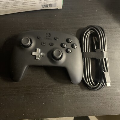 PowerA Enhanced Wireless Controller for Nintendo Switch - Blk Near Mint