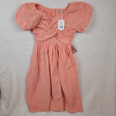 NWT Ivy City Co Sawyer Dress Coral Size 2 
