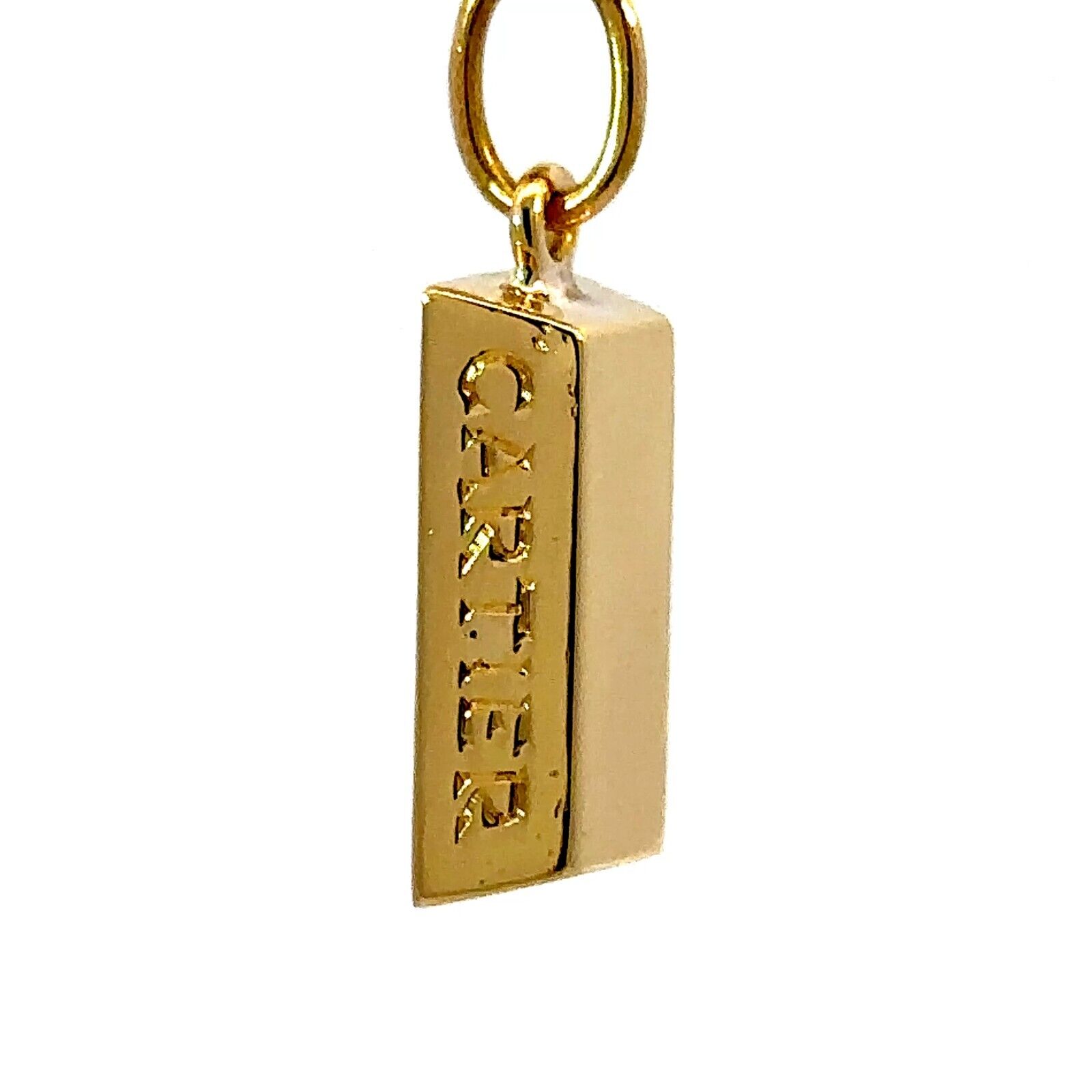 Vintage Cartier 18K Yellow Gold 1/4 Oz Gold Bar Ingot Vintage Cartier 18K Yellow Gold 1/4 Oz Gold Bar Ingot