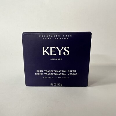 KEYS Soulcare Skin Transformation Cream 1.76 Oz 50 g Full Size Face Moisturizer