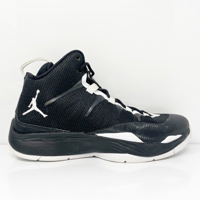

Nike Boys Air Jordan Super Fly 2 602665-011 Черные баскетбольные кроссовки Sz 6Y, Черный, Air Jordan Super Fly 2