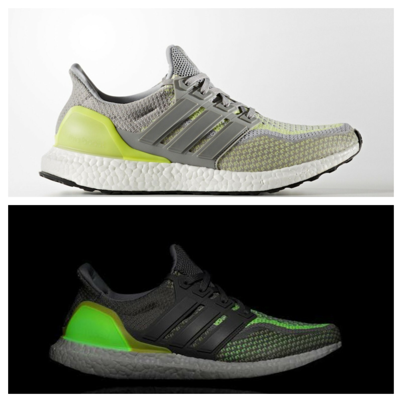 adidas ultra boost glow in the dark
