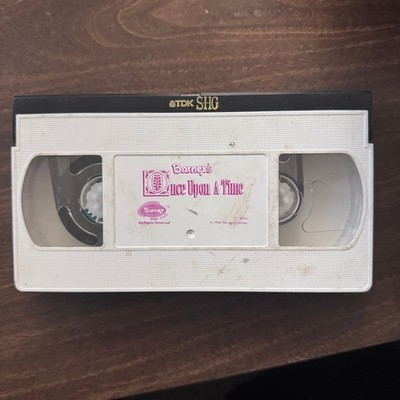 Barneys Once Upon A Time VHS Video Tape TDK 1996 Good Condition