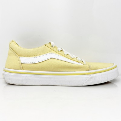 

Vans Womens Off The Wall 500714 Желтые повседневные кроссовки, размер 6,5, Желтый, Off The Wall