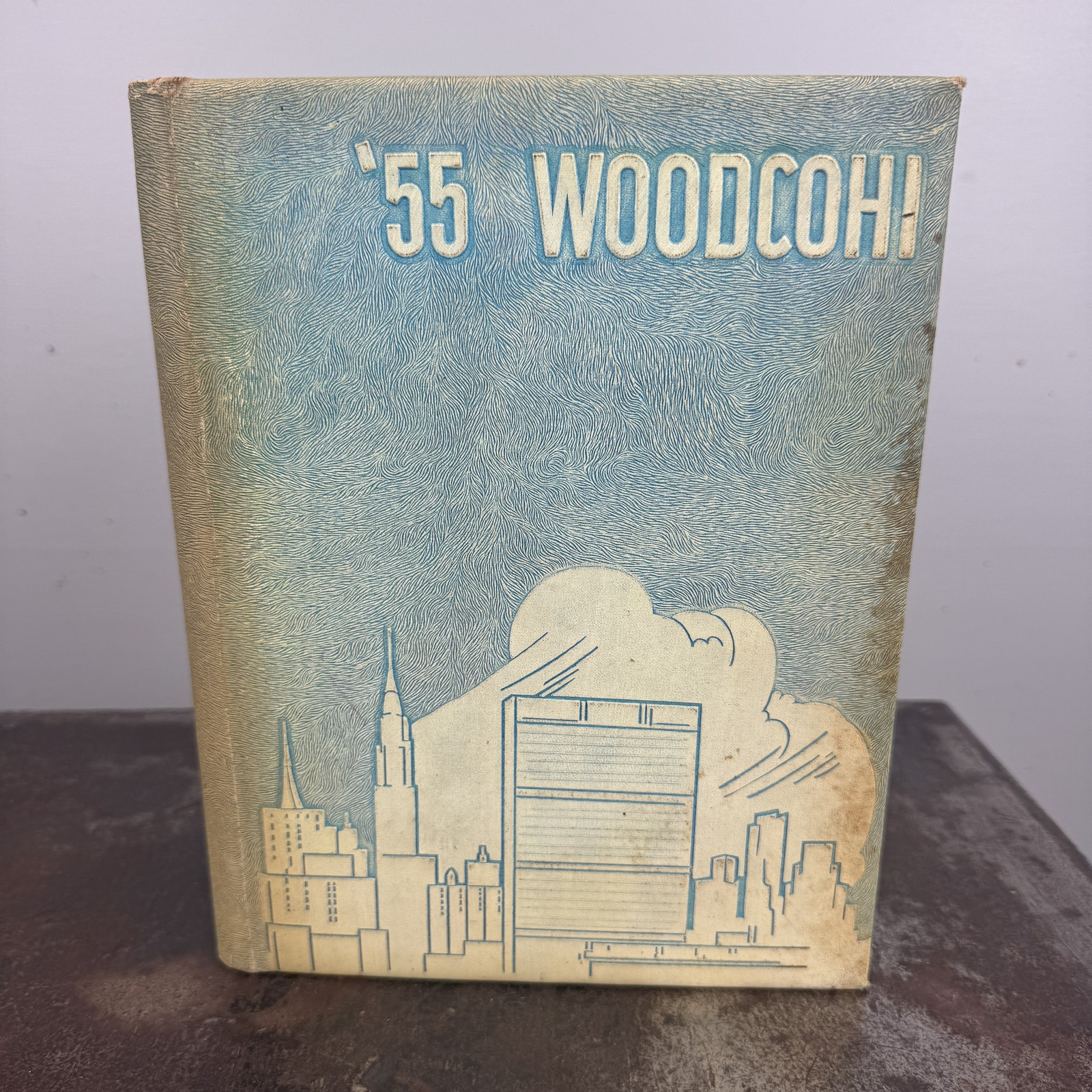 WOODSTOCK COMMUNITY HIGH SCHOOL Yearbook 1955 Woodstock, IL - Woodcohi