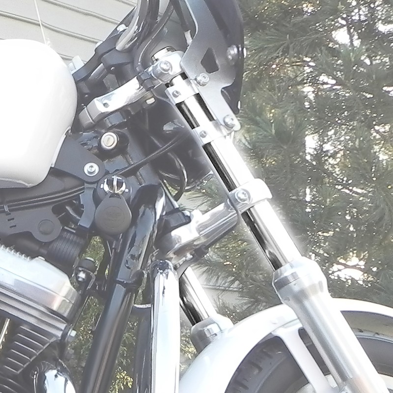 ハーレー Sportster 2016-2022用39mmフォークチューブ Amazon | Eumti 39mm フォークチューブ 4インチ 延長キット