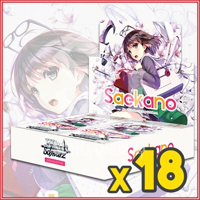 WEISS SCHWARZ TCG SAEKANO HOW TO RAISE A BORING GIRLFRIEND CASE 