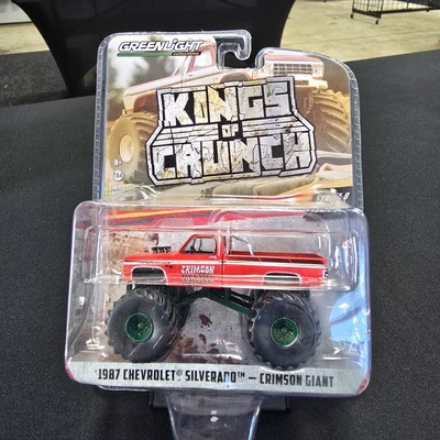 Kings Of Crunch CHASE 1987 Chevrolet Silverado Crimson Giant Greenlight