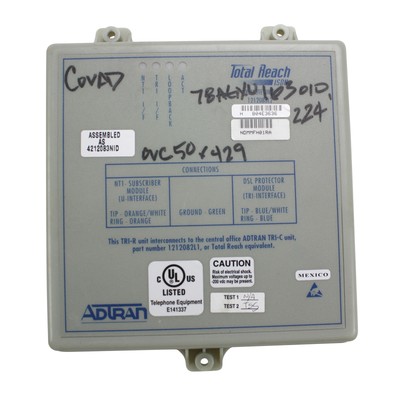 ADTRAN 1212083L2 TRI-R TOTAL REACH ISDN ENCAPSULATED REMOTE UNIT
