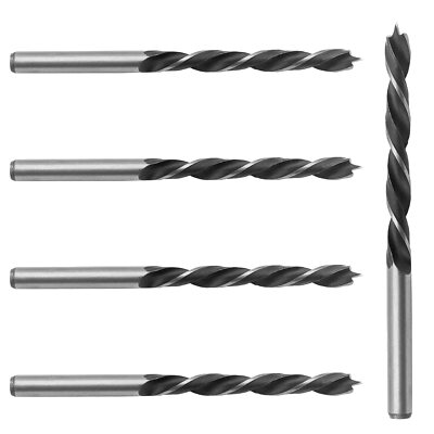 5pcs 7mm Drill Bit Brad Point Drill Bits for Woodworking Wood Drill Bits High...