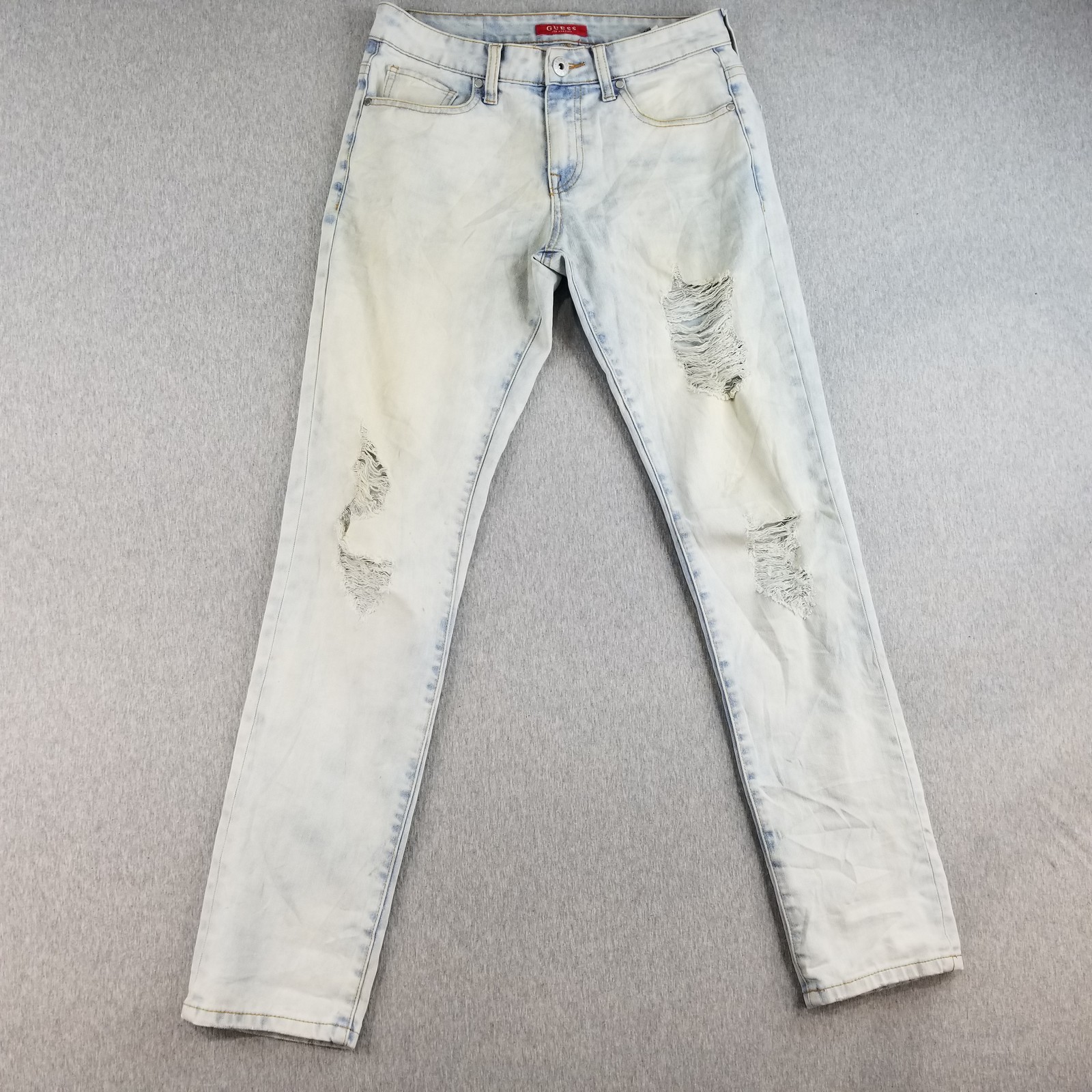 Guess Jeans Men's Sz 30 Light Wash Normcore Nice Quality Trendy Stylish