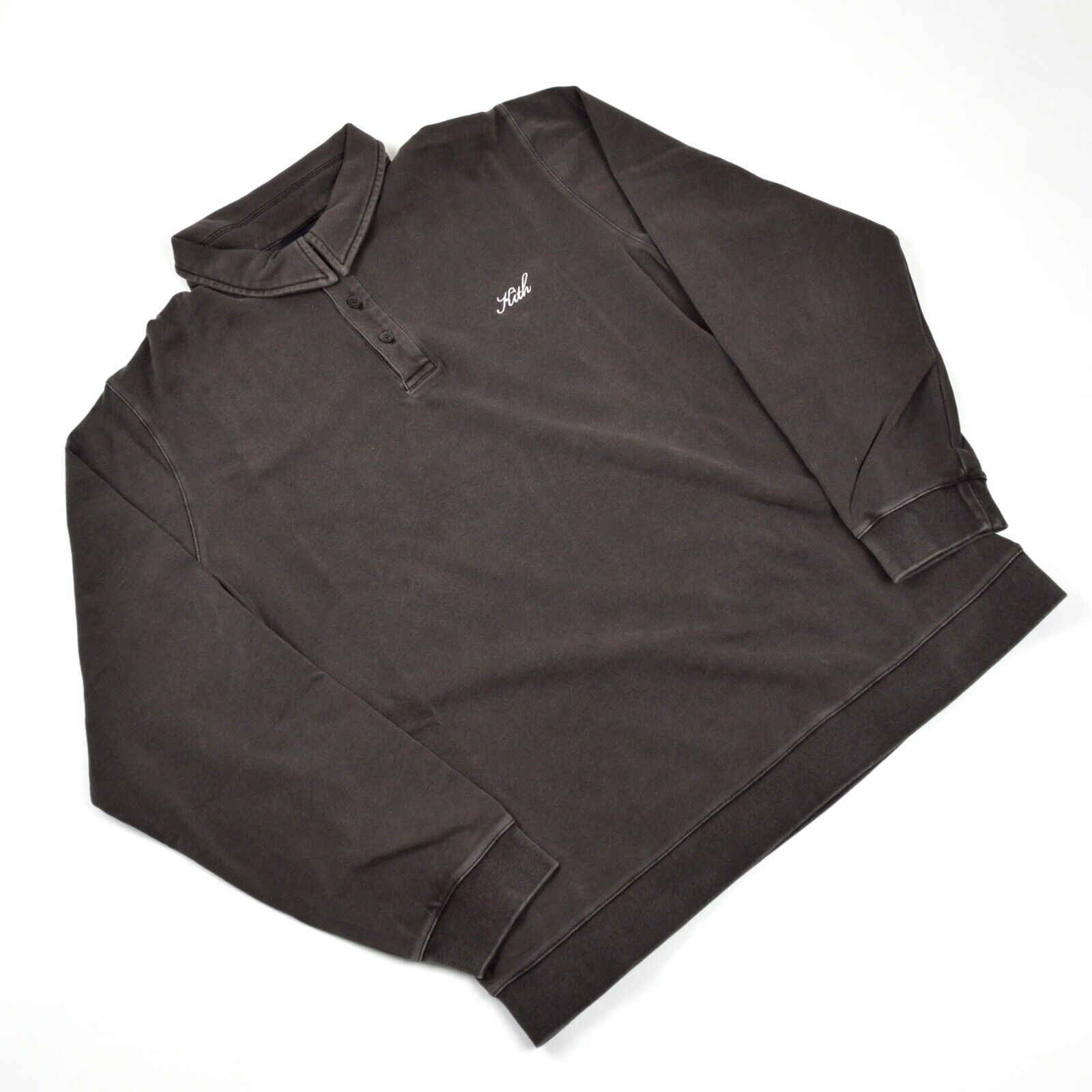 kith crystal wash interlock harmon rugby pullover-Kindling kith crystal wash interlock harmon rugby pullover-Kindling