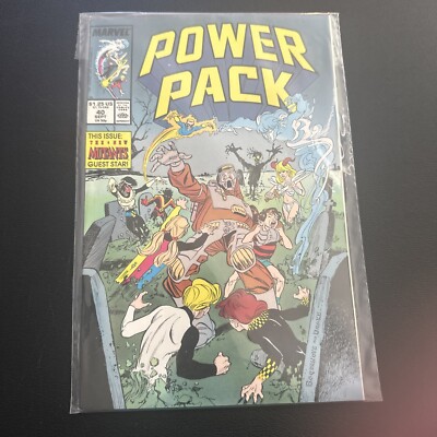 Power Pack 40, 41, 42, 43, 44, 45 ,46,47,48,49,50. Marvel Comics Lot Comic Books