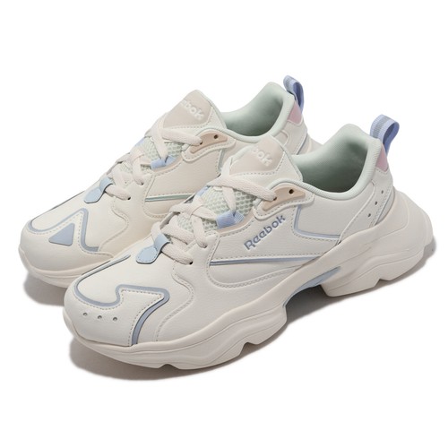 

Reebok Royal Aadorun Beige Blue Pink Мужская повседневная обувь унисекс для образа жизни GW6330, Бежевый, Royal Aadorun
