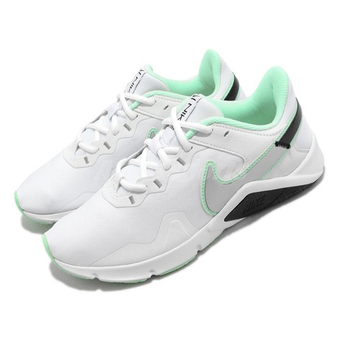 

Женские кроссовые кроссовки Nike Wmns Legend Essential 2, белые, зеленые, серебристые, CQ9545-102, Белый, Wmns Legend Essential 2