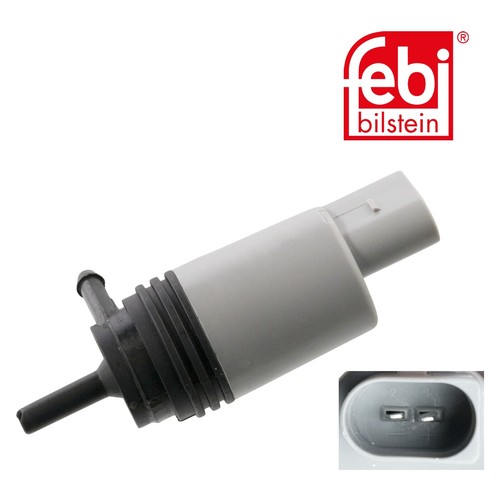 febi bilstein 10275 Waschwasserpumpe für Scheibenreinigungsanlage, 1 Stück