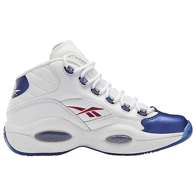 Reebok Question Mid White Blue GX0227 Men s Size 8 13 Iverson New